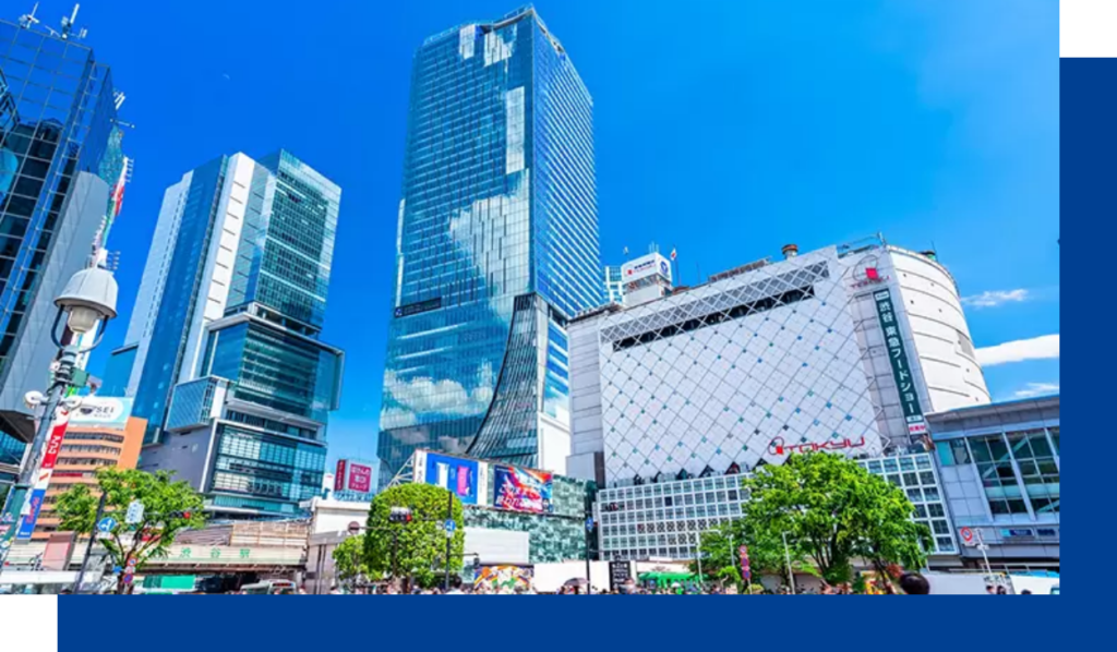渋谷区のオフィスエリアの写真